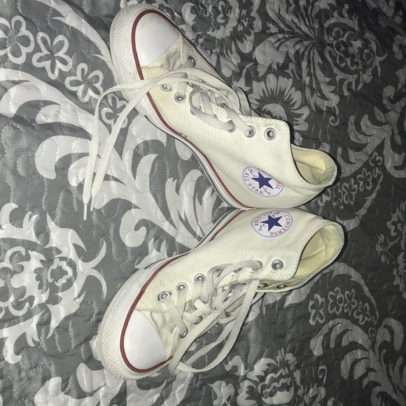 high top wedge converse white